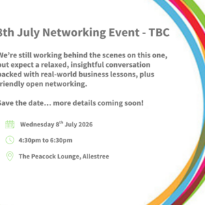 Derby Hub Networking Event – Save the Date