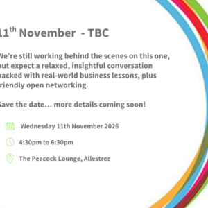 Derby Hub 11th November – Save the Date